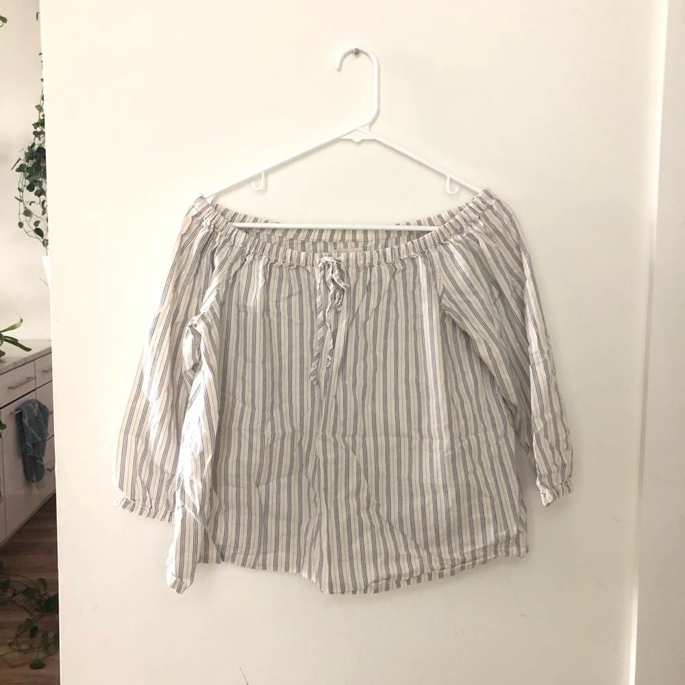 Madewell off the shoulder top